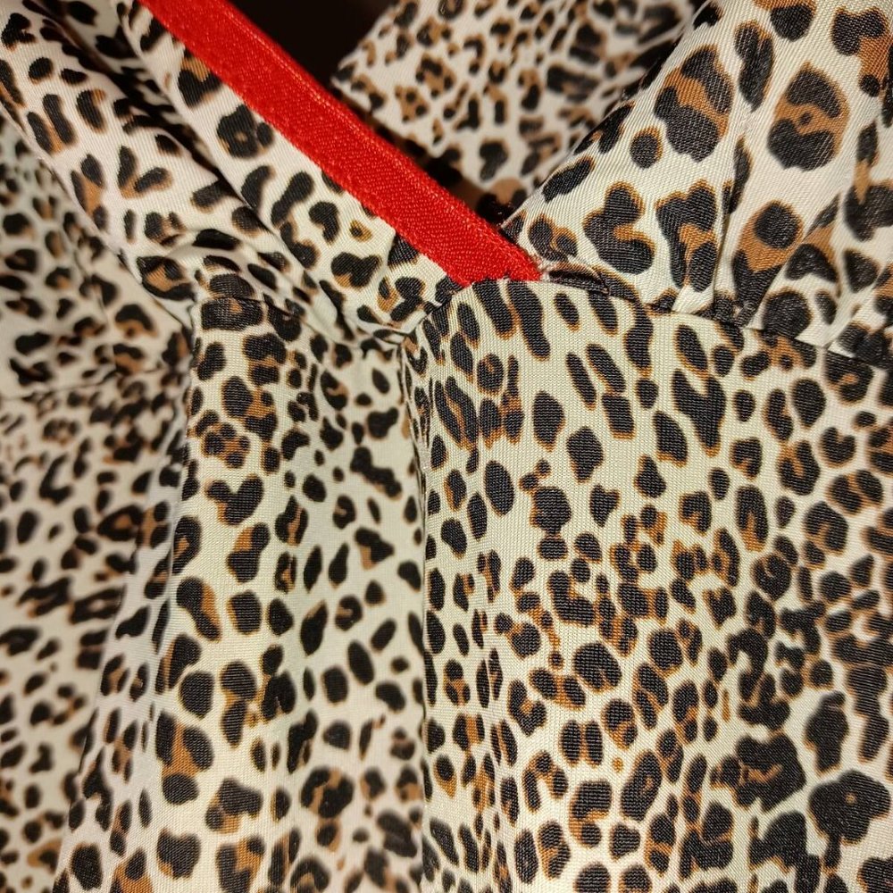 Leopard Halter Top - Picture 3 of 3